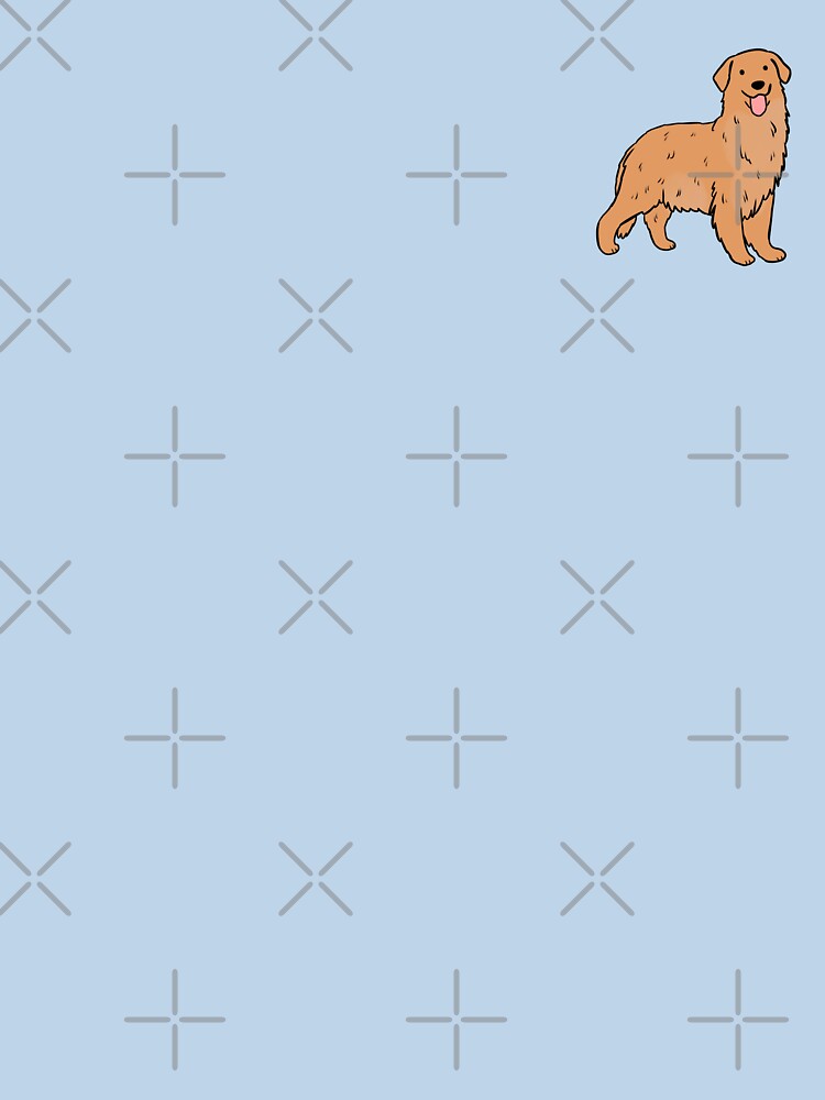 Cute dark golden Retriever dog illustration by Yarafantasyart T-Shirts, Hoodie, Sweatshirt | BlankRebels.com (Image 3)