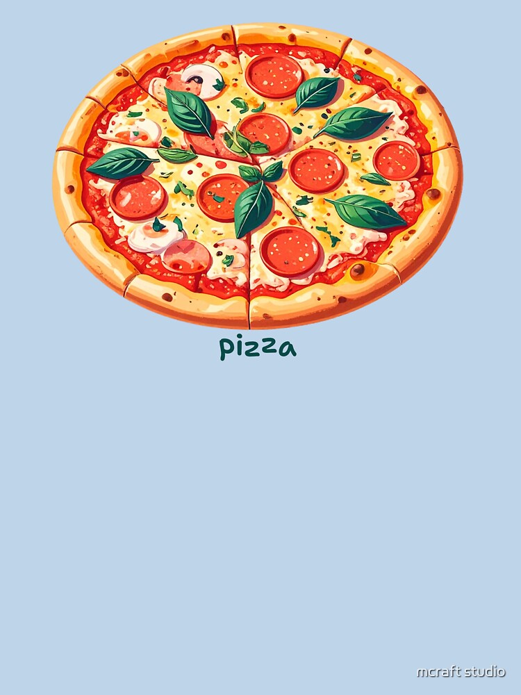 Pizza A Slice of Happiness by mcraft studio T-Shirts, Hoodie, Sweatshirt | BlankRebels.com (Image 3)