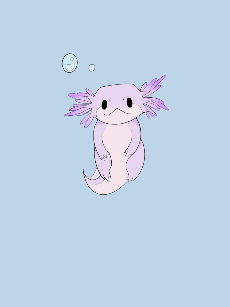 Axolotl by ii0v0iii T-Shirts, Hoodie, Sweatshirt | BlankRebels.com (Image 3)
