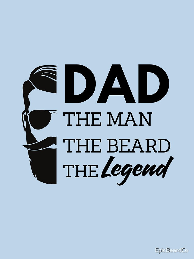 Dad the Bearded Legend by EpicBeardCo T-Shirts, Hoodie, Sweatshirt | BlankRebels.com (Image 3)