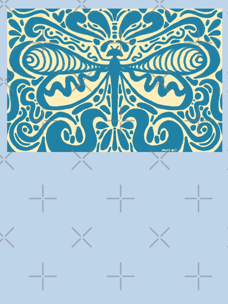 Doodley Dragonfly by mack-starr T-Shirts, Hoodie, Sweatshirt | BlankRebels.com (Image 3)