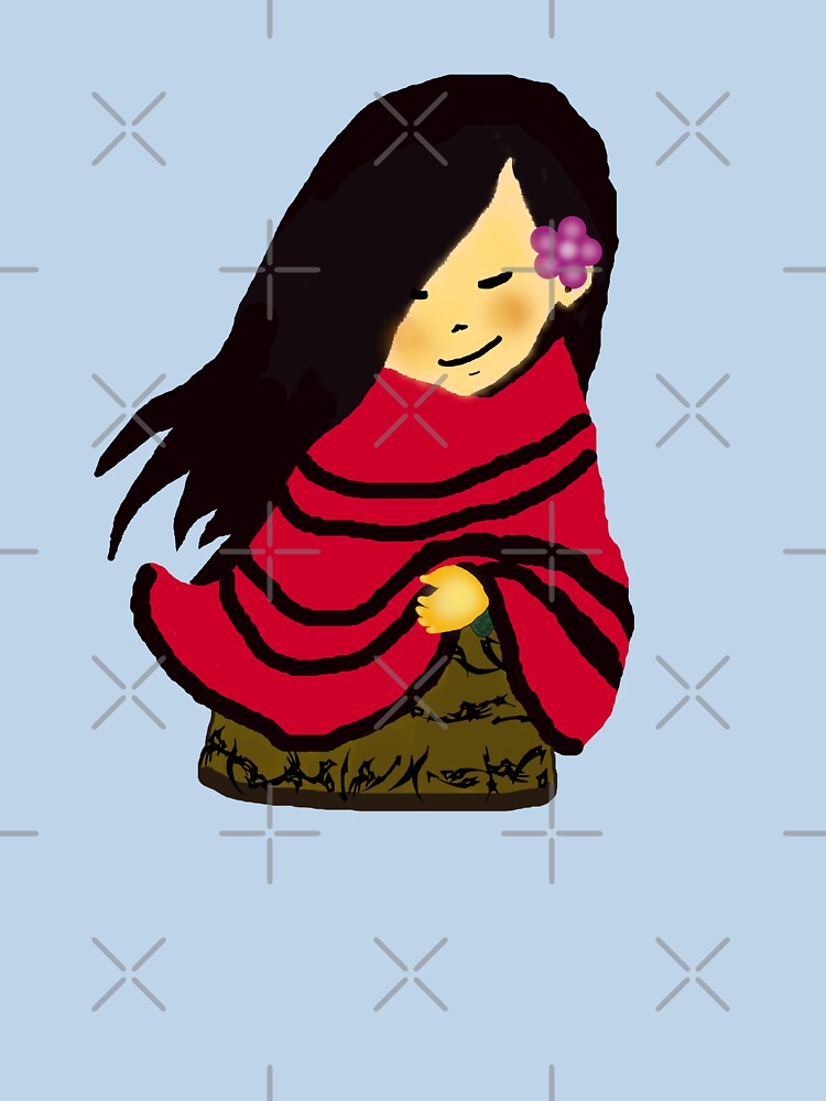 Lady in a Poncho by VicenteHS T-Shirts, Hoodie, Sweatshirt | BlankRebels.com (Image 3)