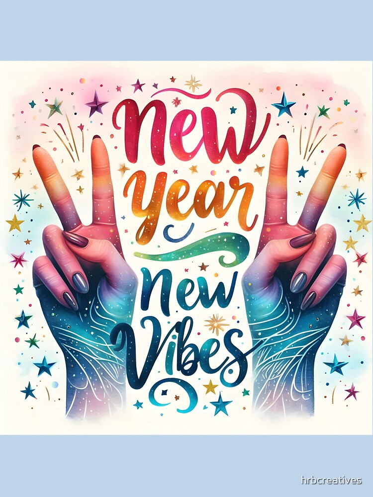 New Year New Vibes 2024 by hrbcreatives T-Shirts, Hoodie, Sweatshirt | BlankRebels.com (Image 3)