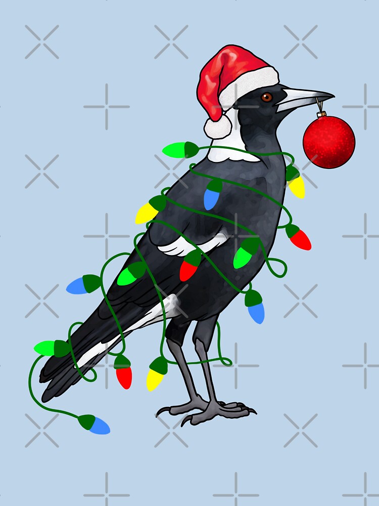 Extra Festive Magpie by Meowmaddie T-Shirts, Hoodie, Sweatshirt | BlankRebels.com (Image 3)