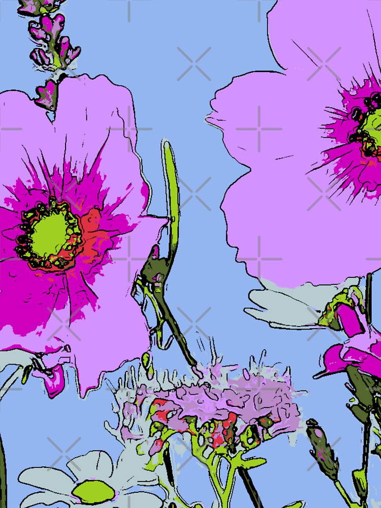 Violets In Spring by Blu Happiness T-Shirts, Hoodie, Sweatshirt | BlankRebels.com (Image 3)