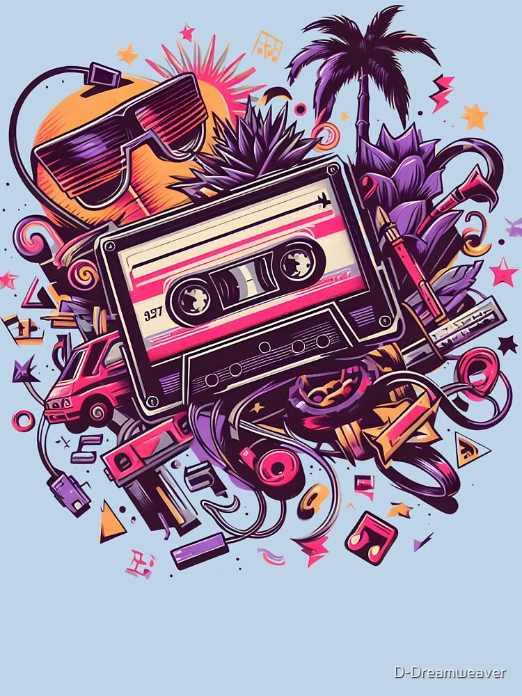 90's Retro Vibe by D-Dreamweaver T-Shirts, Hoodie, Sweatshirt | BlankRebels.com (Image 3)