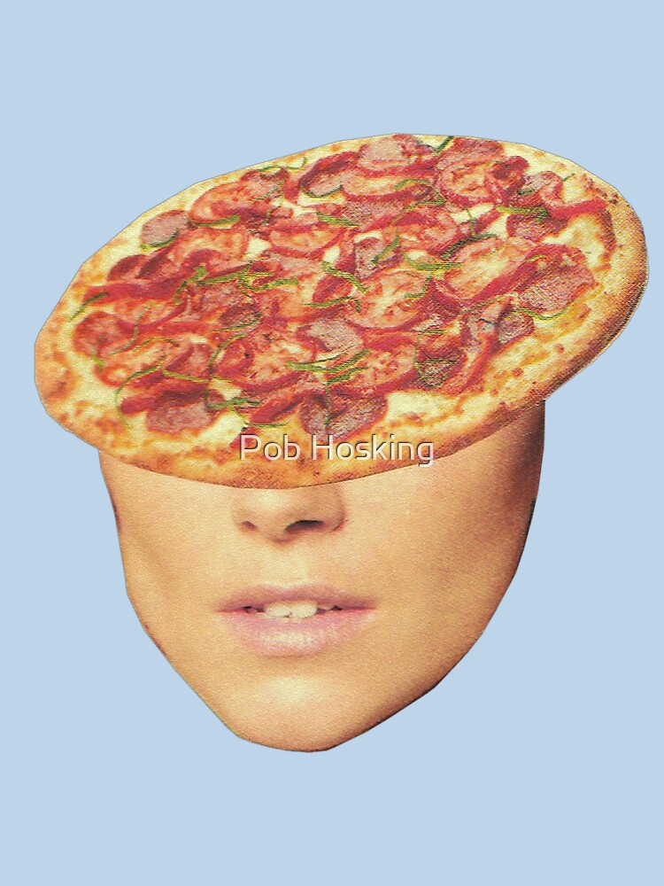 Pizza Face Collage by Pob Hosking T-Shirts, Hoodie, Sweatshirt | BlankRebels.com (Image 3)