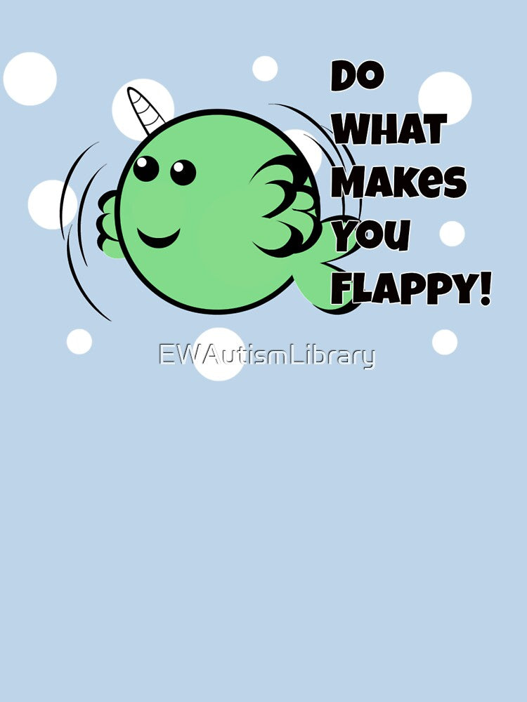 Flappy Narwhal by EWAutismLibrary T-Shirts, Hoodie, Sweatshirt | BlankRebels.com (Image 3)