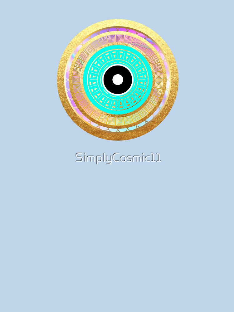 Vivid Gold Evil Eye by SimplyCosmic11 T-Shirts, Hoodie, Sweatshirt | BlankRebels.com (Image 3)