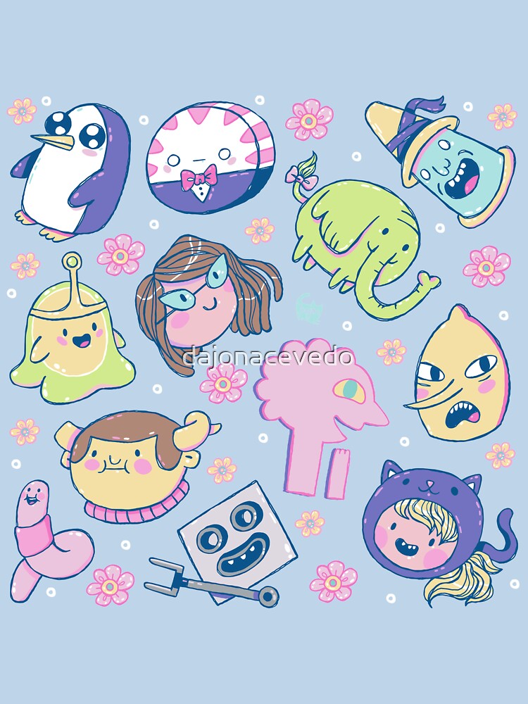 Adventure Time Friends 2 by dajonacevedo T-Shirts, Hoodie, Sweatshirt | BlankRebels.com (Image 3)