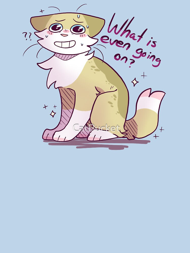 What Is Even Going On Cat by CatBucket T-Shirts, Hoodie, Sweatshirt | BlankRebels.com (Image 3)
