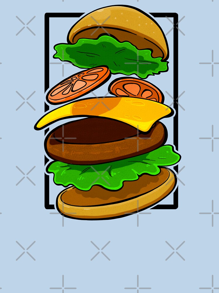 Burger by jstndrws T-Shirts, Hoodie, Sweatshirt | BlankRebels.com (Image 3)