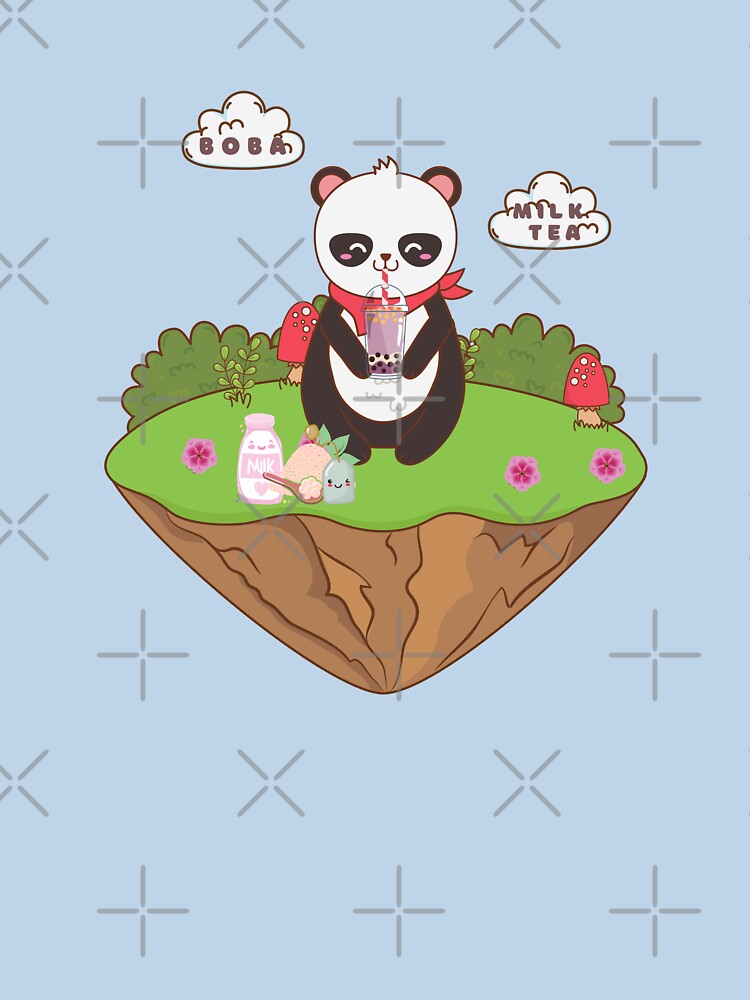 Panda Bubble Milk Tea by BunnyPanda0120 T-Shirts, Hoodie, Sweatshirt | BlankRebels.com (Image 3)