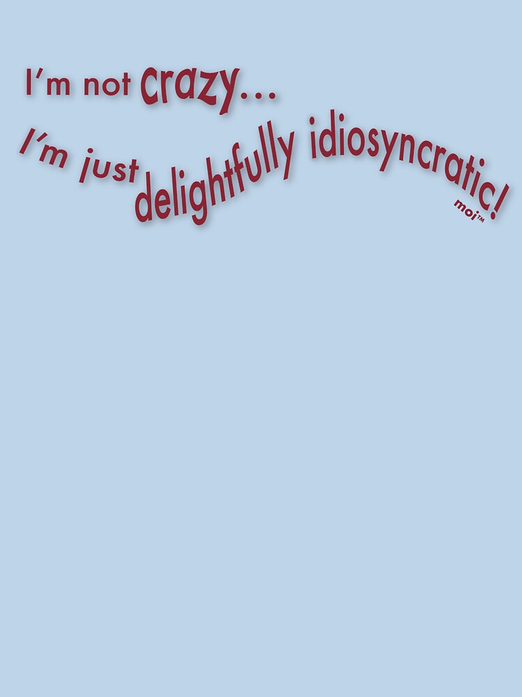 Delightfully Idiosyncratic - Maroon by dzdart T-Shirts, Hoodie, Sweatshirt | BlankRebels.com (Image 3)