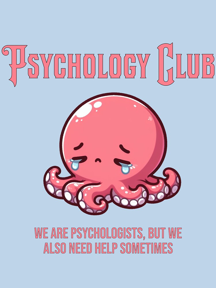 Psychology Club Octopus by LemuellTrends T-Shirts, Hoodie, Sweatshirt | BlankRebels.com (Image 3)