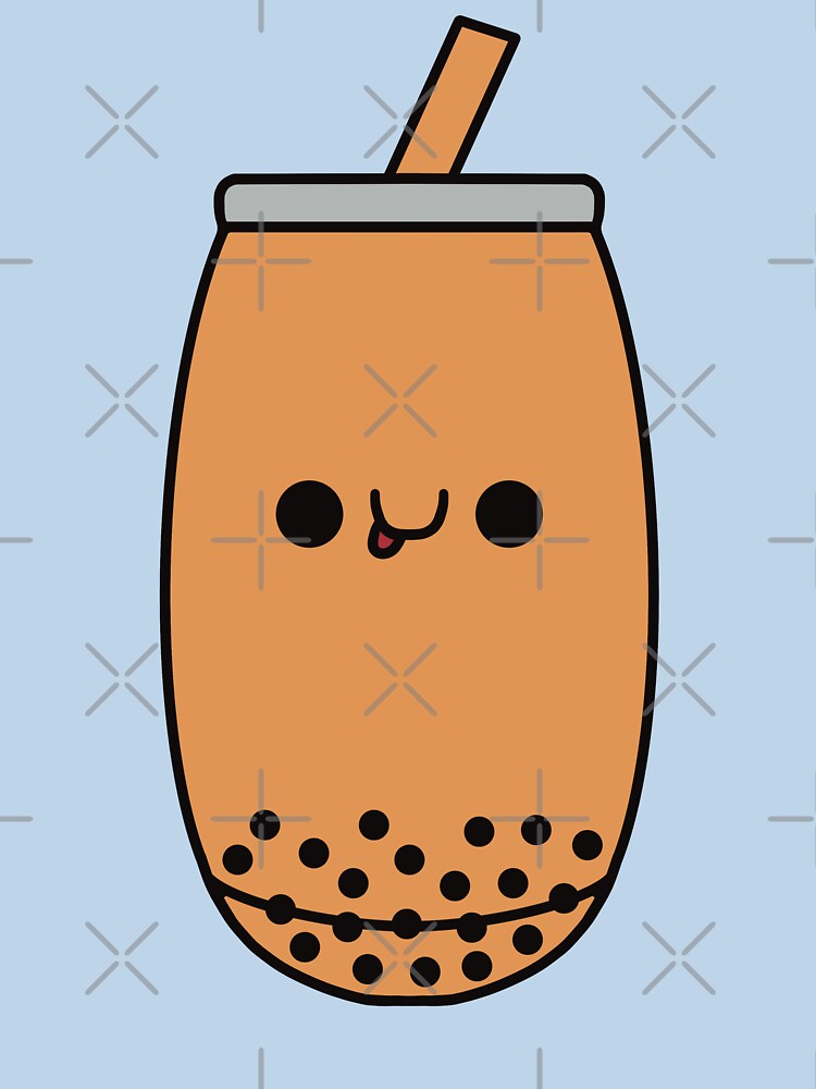Cute Kawaii Thai Bubble Tea by KawaiiByDice T-Shirts, Hoodie, Sweatshirt | BlankRebels.com (Image 3)