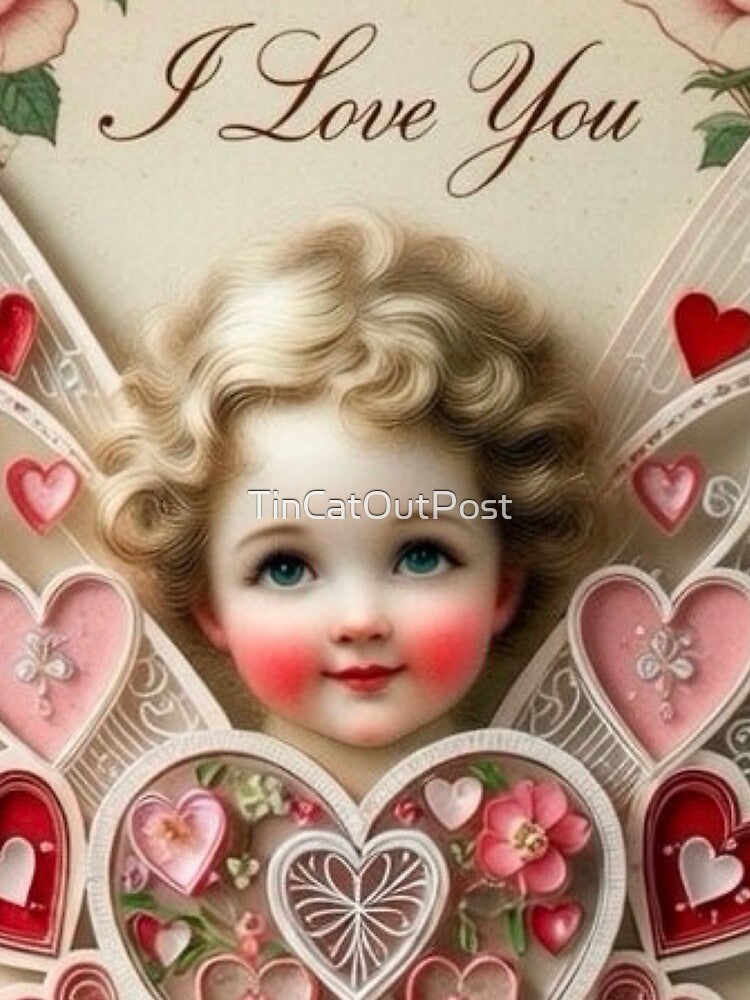 Classic Valentine Card by TinCatOutPost T-Shirts, Hoodie, Sweatshirt | BlankRebels.com (Image 3)