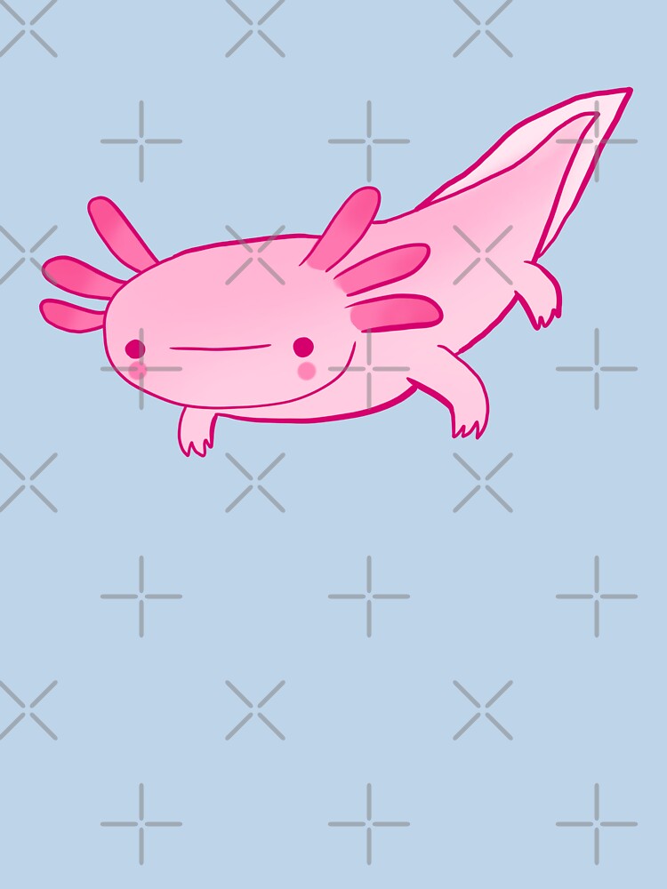 Cute axolotl art by Mayarart T-Shirts, Hoodie, Sweatshirt | BlankRebels.com (Image 3)