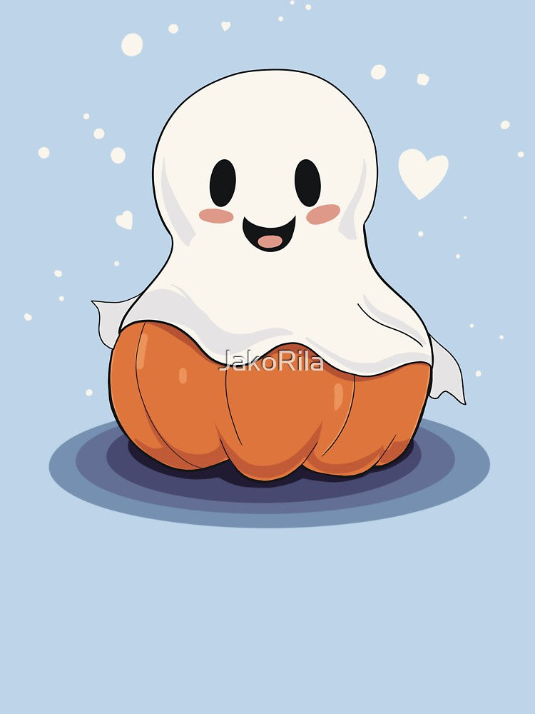 Cute Ghost by JakoRila T-Shirts, Hoodie, Sweatshirt | BlankRebels.com (Image 3)