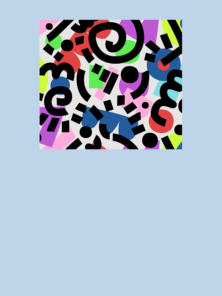 Colorful abstract hand drawn pattern by merupa T-Shirts, Hoodie, Sweatshirt | BlankRebels.com (Image 3)