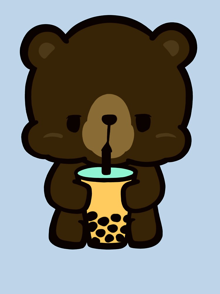 Boba Black Bear by TheBluePig T-Shirts, Hoodie, Sweatshirt | BlankRebels.com (Image 3)