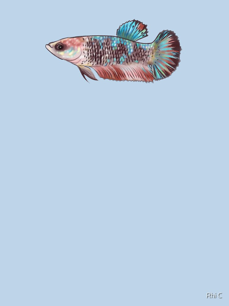 Galaxy Plakat Betta (Female) by Rhi C T-Shirts, Hoodie, Sweatshirt | BlankRebels.com (Image 3)