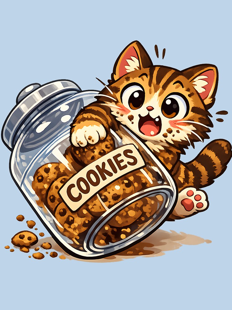 Cookie Jar Cat by doodlepounce