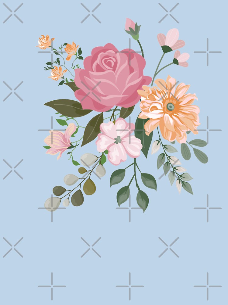 Hand Drawn Flower Illustration T-Shirts, Hoodie, Sweatshirt