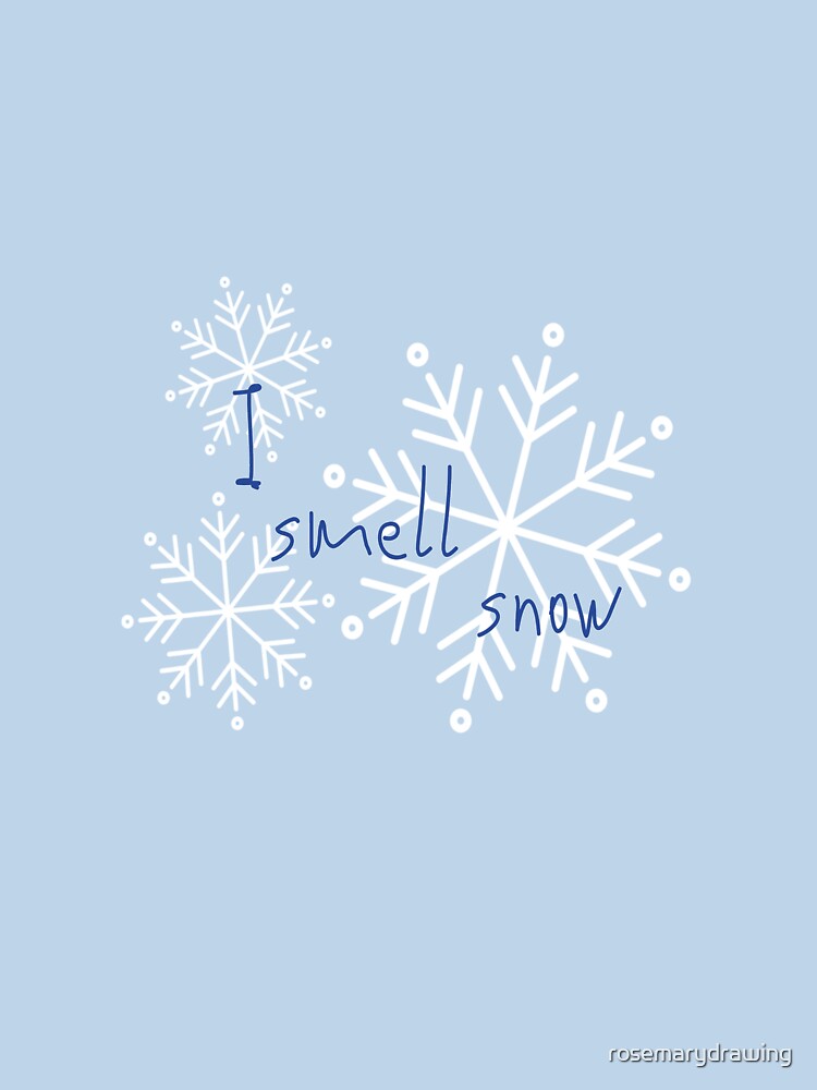 Gilmore quote: 'I smell snow' by rosemarydrawing