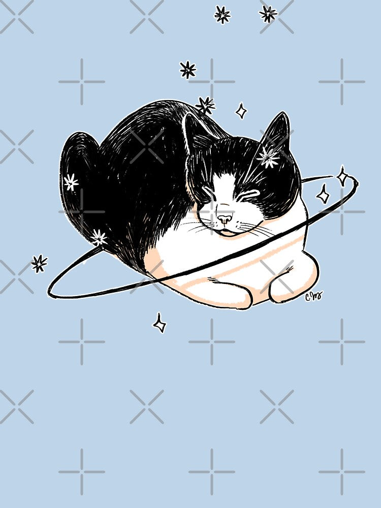 Felicette the Space Cat (Transparent) by catblip T-Shirts, Hoodie, Sweatshirt | BlankRebels.com (Image 3)