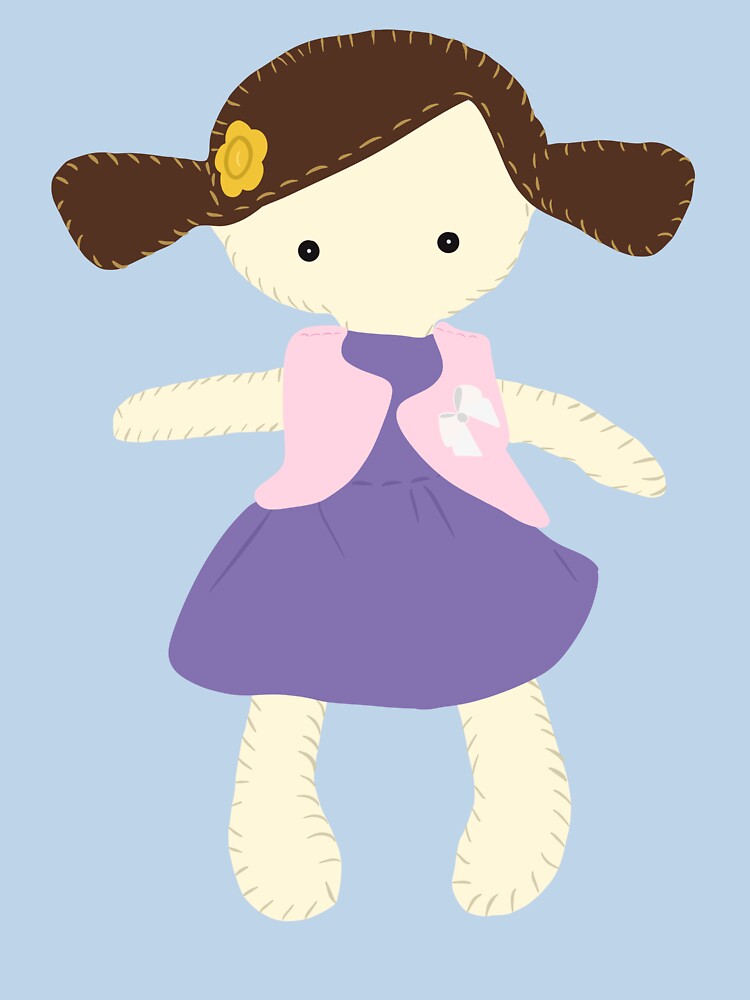 cute girl doll by clawinyourback T-Shirts, Hoodie, Sweatshirt | BlankRebels.com (Image 3)