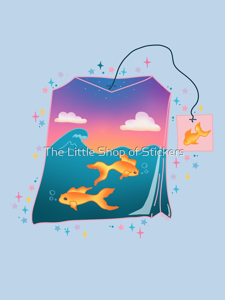 Tropical Sunset Blend surreal teabag art by The Little Shop of Stickers T-Shirts, Hoodie, Sweatshirt (Image 3)
