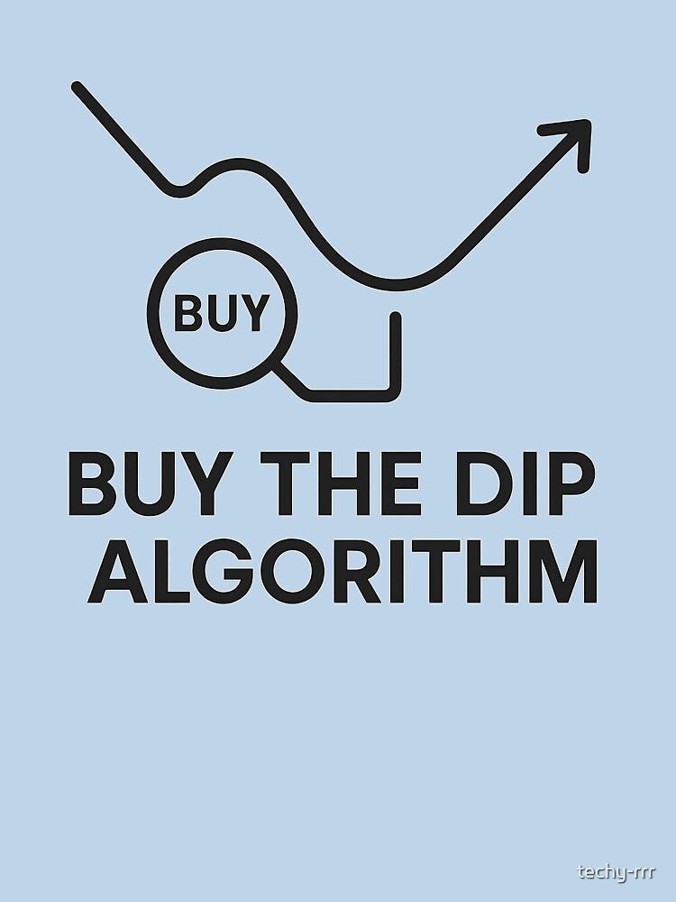 Buy The Dip Algorithm — Minimal Dev Trader Line Art by techy-rrr T-Shirts, Hoodie, Sweatshirt | BlankRebels.com (Image 3)