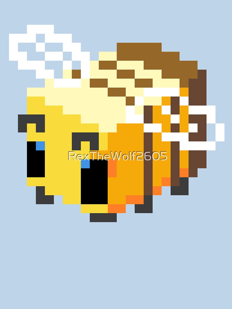 Pixel Art Bee by RexGrounds05