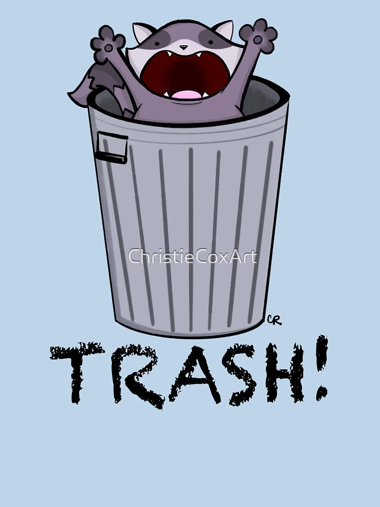 TRASH by ChristieCoxArt T-Shirts, Hoodie, Sweatshirt | BlankRebels.com (Image 3)