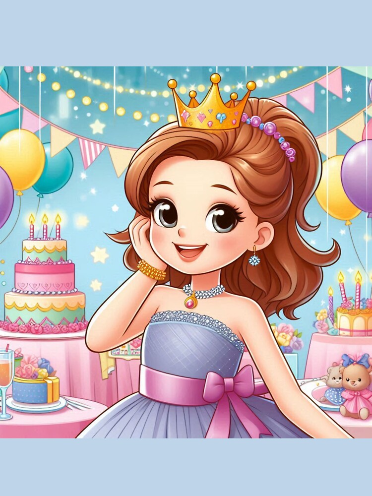 Cute Princess Style Birthday by Mywaymylife T-Shirts, Hoodie, Sweatshirt | BlankRebels.com (Image 3)