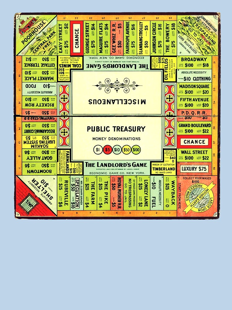 The Landlord's Game by NoisyNosyNancy T-Shirts, Hoodie, Sweatshirt | BlankRebels.com (Image 3)