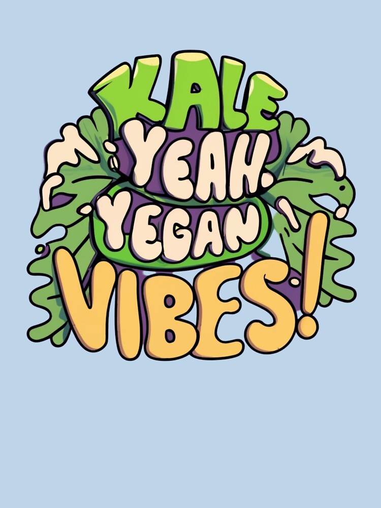 Kale Vegan Vibes by Elisabeth840 T-Shirts, Hoodie, Sweatshirt | BlankRebels.com (Image 3)