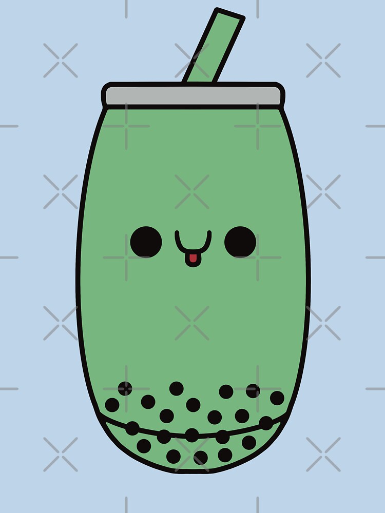 Cute Kawaii Honeydew Bubble Tea by KawaiiByDice T-Shirts, Hoodie, Sweatshirt | BlankRebels.com (Image 3)