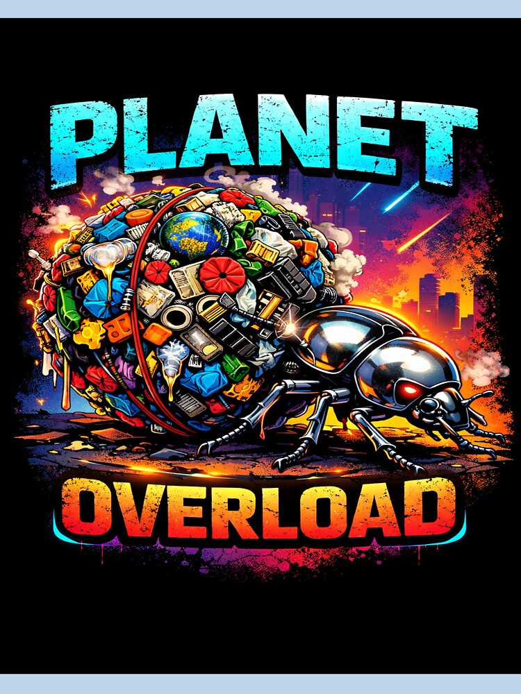 Planet overload by ARTGENERATESART T-Shirts, Hoodie, Sweatshirt | BlankRebels.com (Image 3)