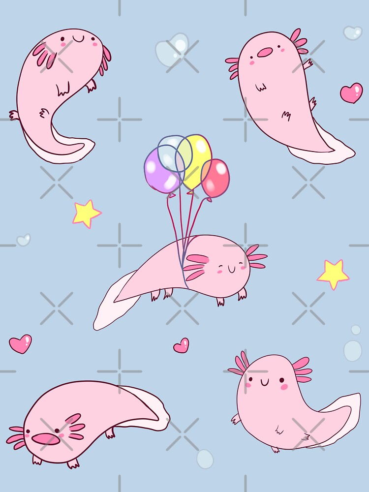 Funny axolotls by Mayarart T-Shirts, Hoodie, Sweatshirt | BlankRebels.com (Image 3)