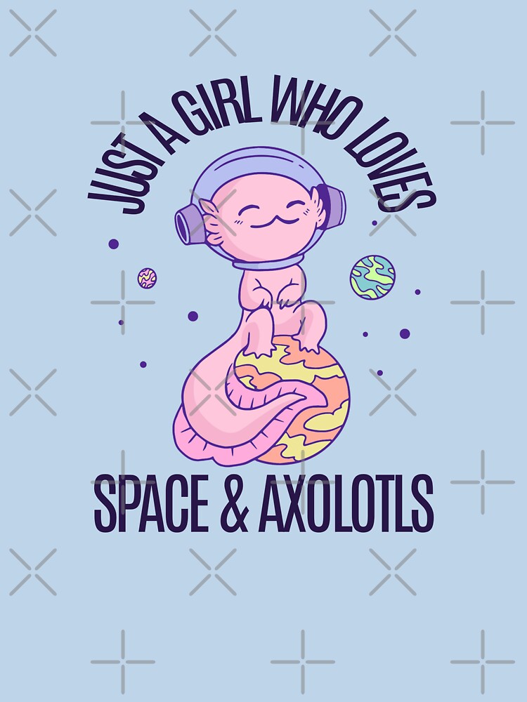 Space Axolotl lover by CandyVenom T-Shirts, Hoodie, Sweatshirt | BlankRebels.com (Image 3)