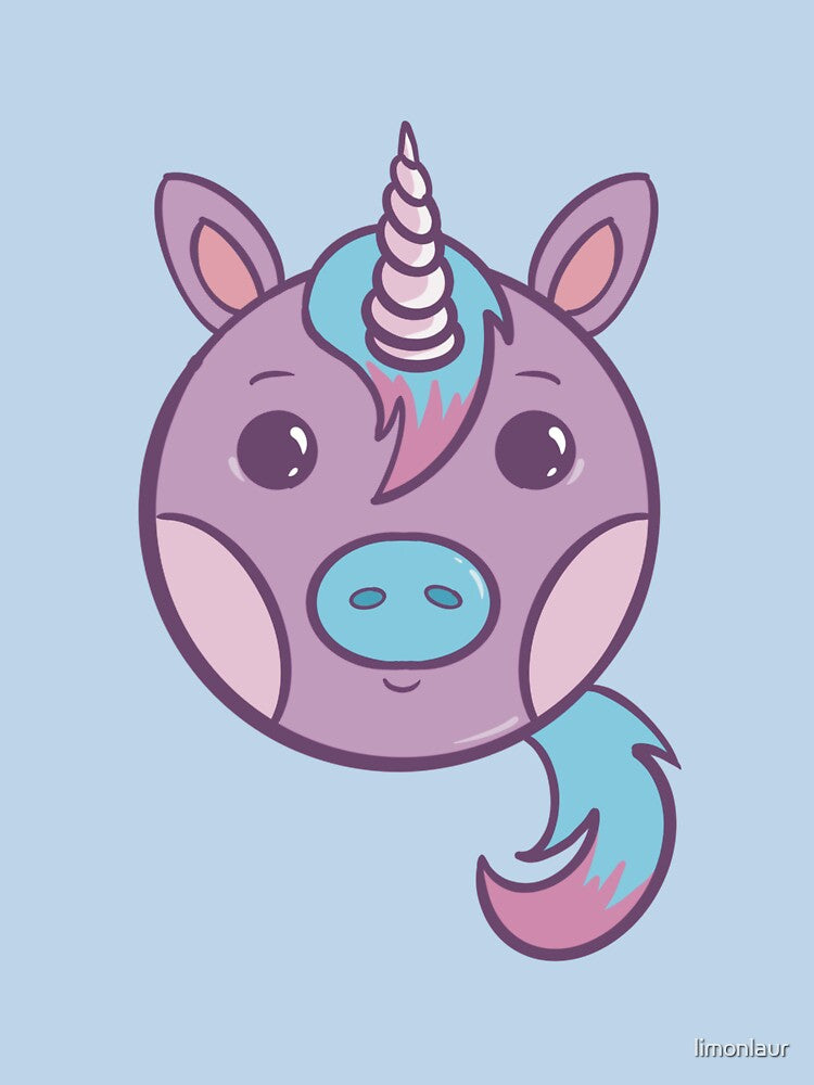 Cute Little Unicorn by limonlaur T-Shirts, Hoodie, Sweatshirt | BlankRebels.com (Image 3)
