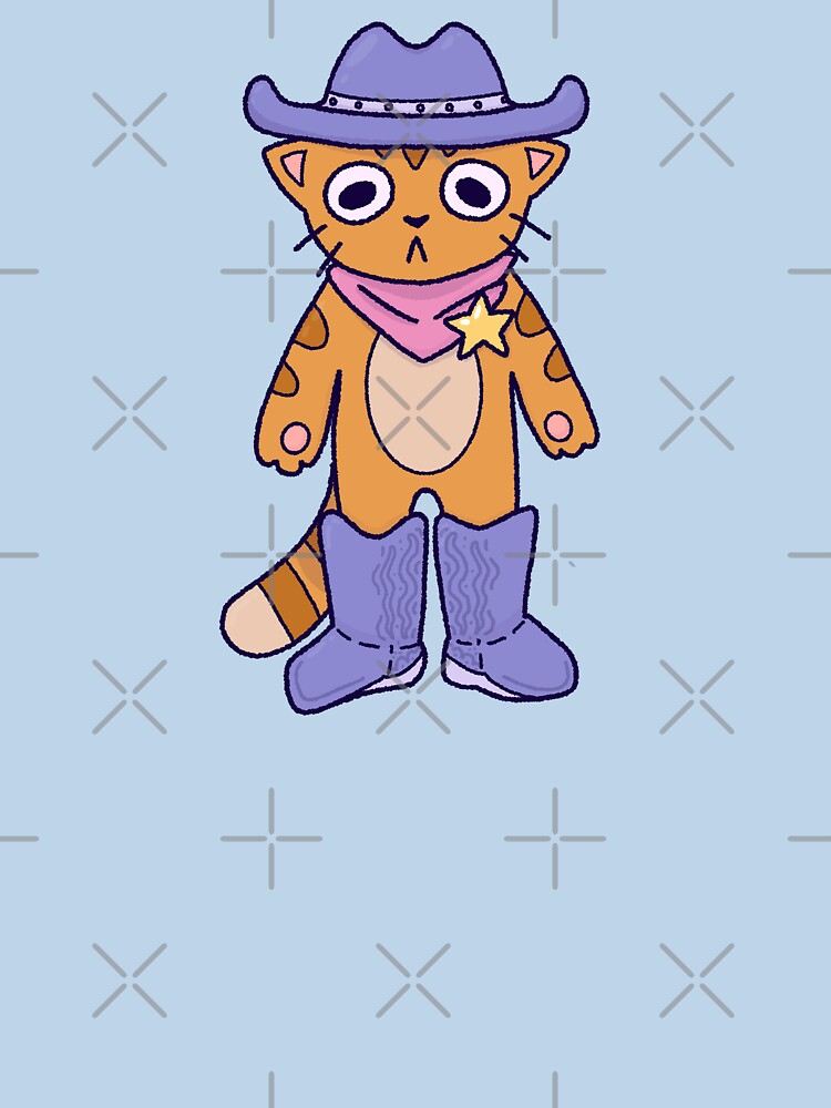 Cowboy Cat by lilacfeathers T-Shirts, Hoodie, Sweatshirt | BlankRebels.com (Image 3)