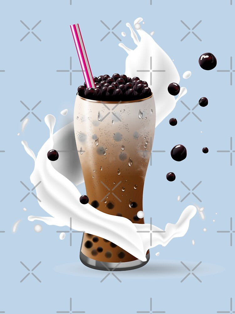 Milk Bubble Tea. by HakanKACAR2014 T-Shirts, Hoodie, Sweatshirt | BlankRebels.com (Image 3)