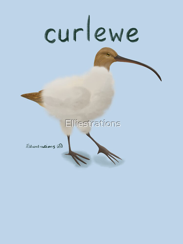 Curlewe (What you get when wader meets sheep) by Elliestrations T-Shirts, Hoodie, Sweatshirt | BlankRebels.com (Image 3)