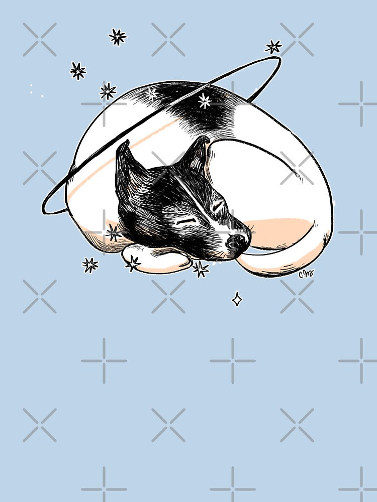 Laika the Space Dog (Transparent) by catblip T-Shirts, Hoodie, Sweatshirt | BlankRebels.com (Image 3)