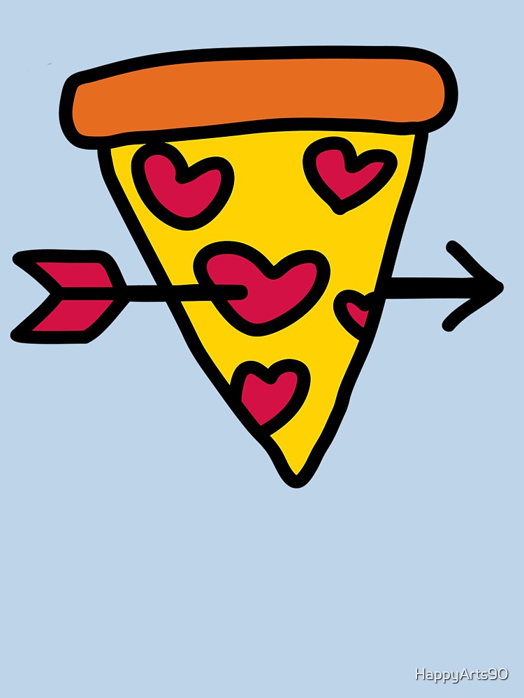 I Love Pizza Forever by HappyArts90 T-Shirts, Hoodie, Sweatshirt | BlankRebels.com (Image 3)