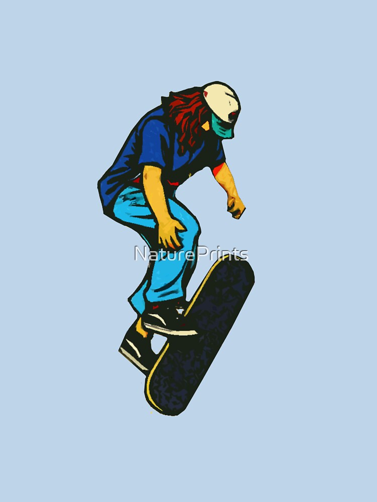 Skateboarder Tricks - Skateboarding by NaturePrints T-Shirts, Hoodie, Sweatshirt | BlankRebels.com (Image 3)