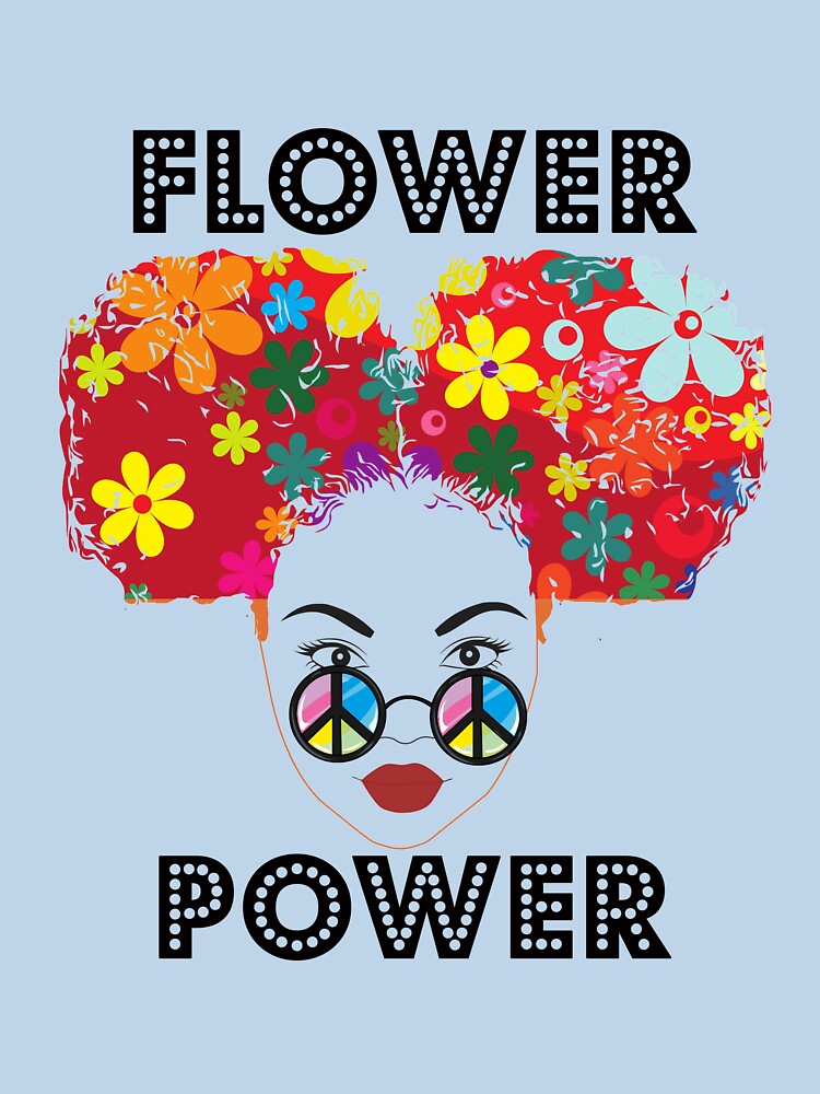 Hippie Retro Flower Power Peace Sign Glasses 60s, 70s Groovy by jaydeecole T-Shirts, Hoodie, Sweatshirt (Image 3)